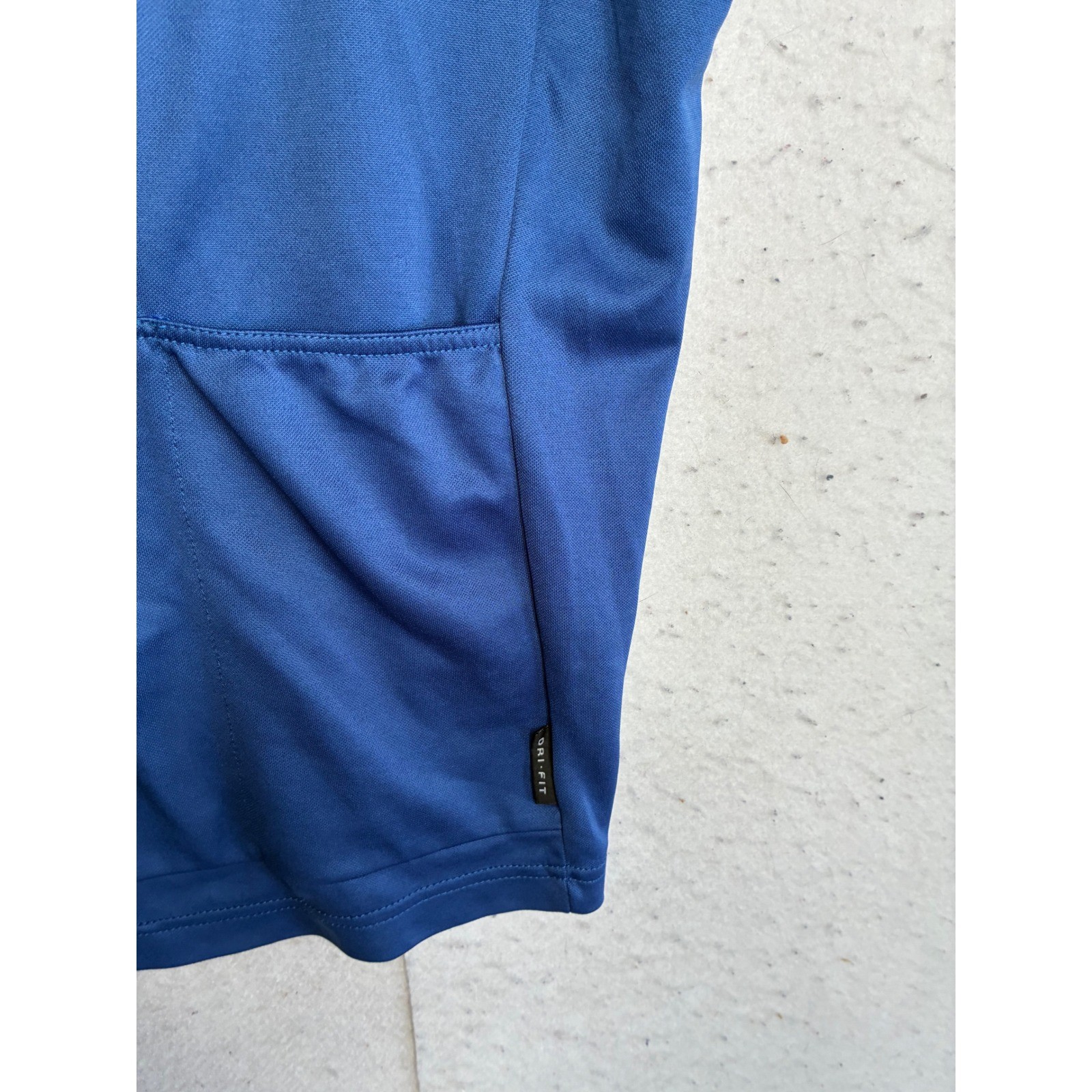 Nike ACG Mens Dri-FIT Cycling Jersey Blue Grey Base Layer Made in Italy Size M