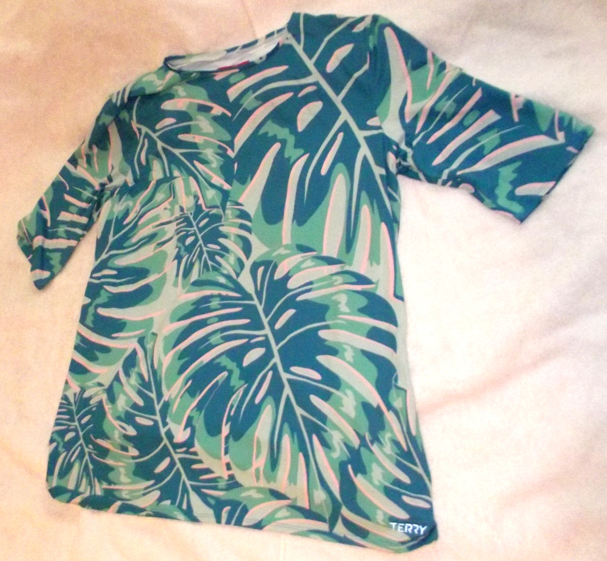 XXL Terry Bicycles Cycling Jersey/Shirt Short Sleeve Floral Design Women Al