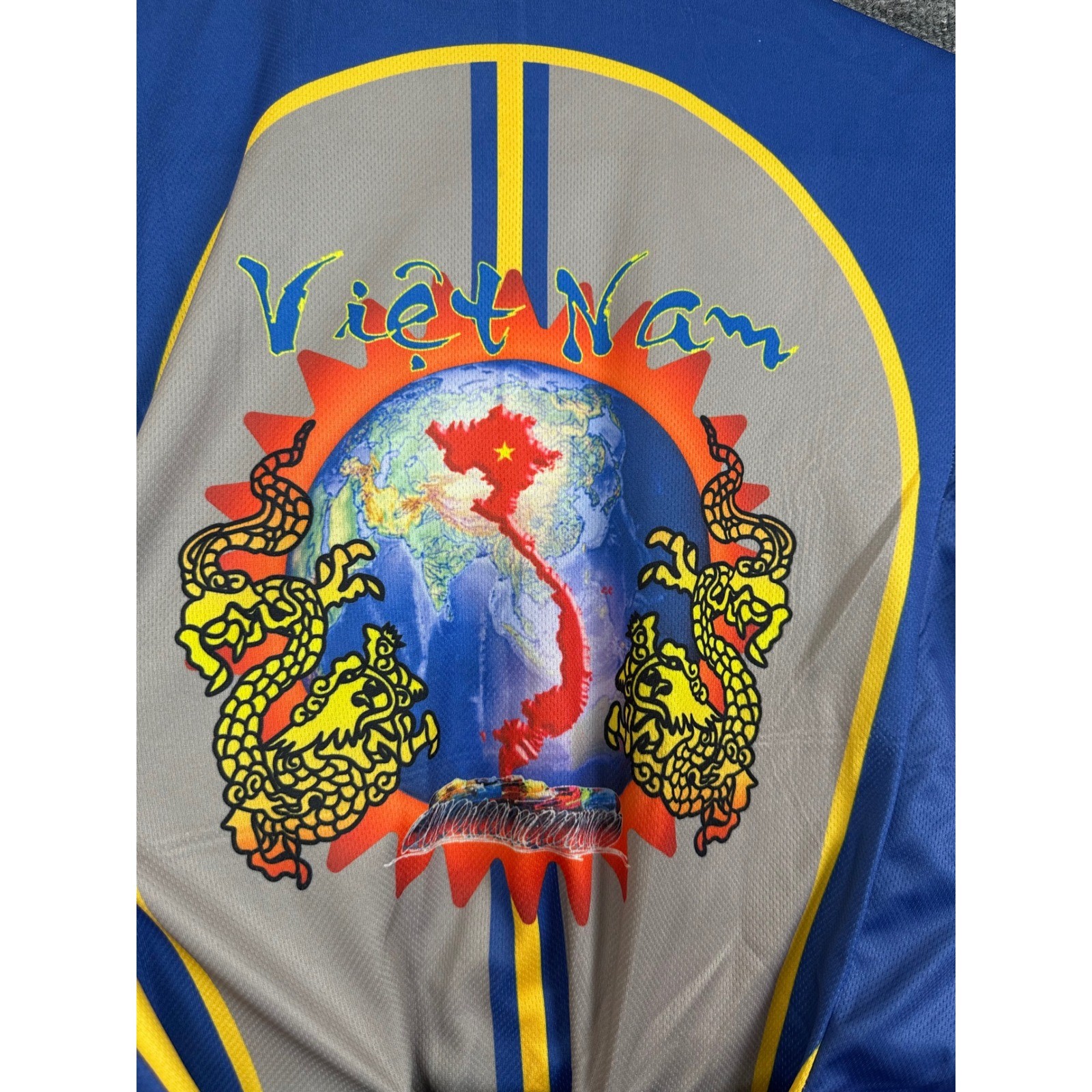 Grateful Dead Cycling Jersey NIA Vietnam Tour Hanoi XS Short Sleeve