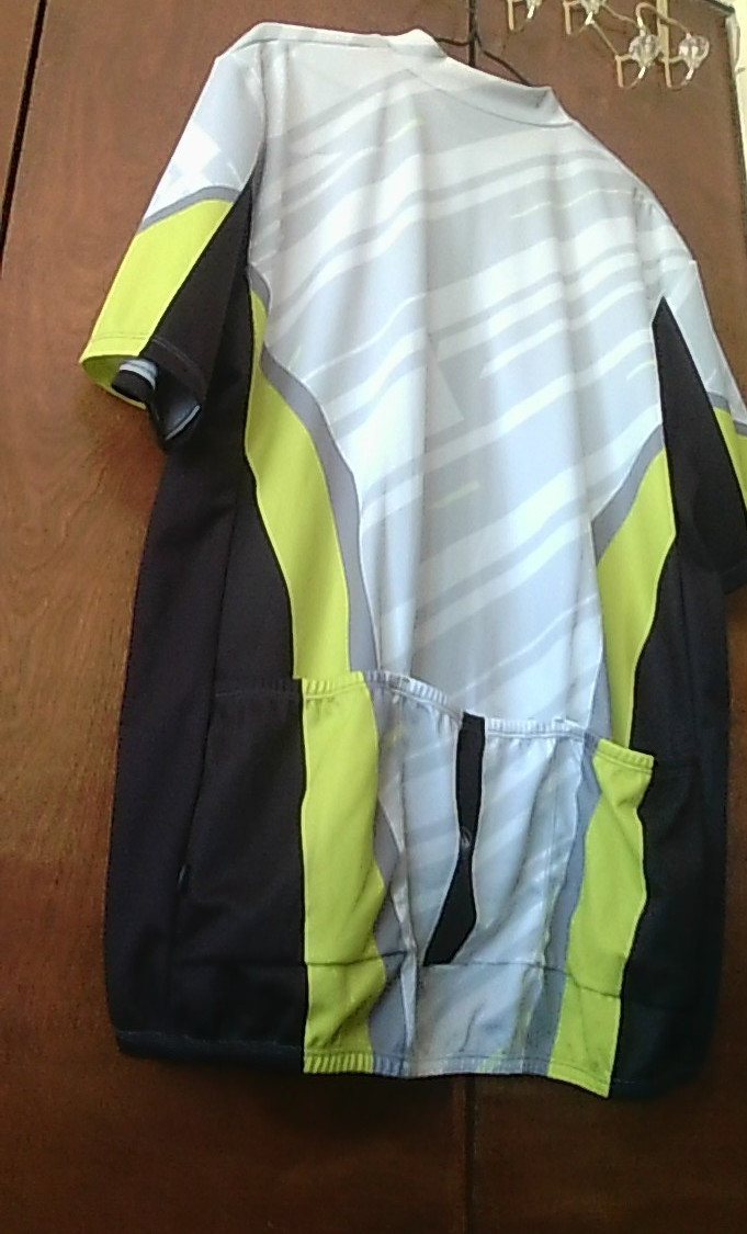 Aerotech Designs Power Tread Cycling Jersey 3XL Zip Elastic Hem 3-Poc SSlv USA