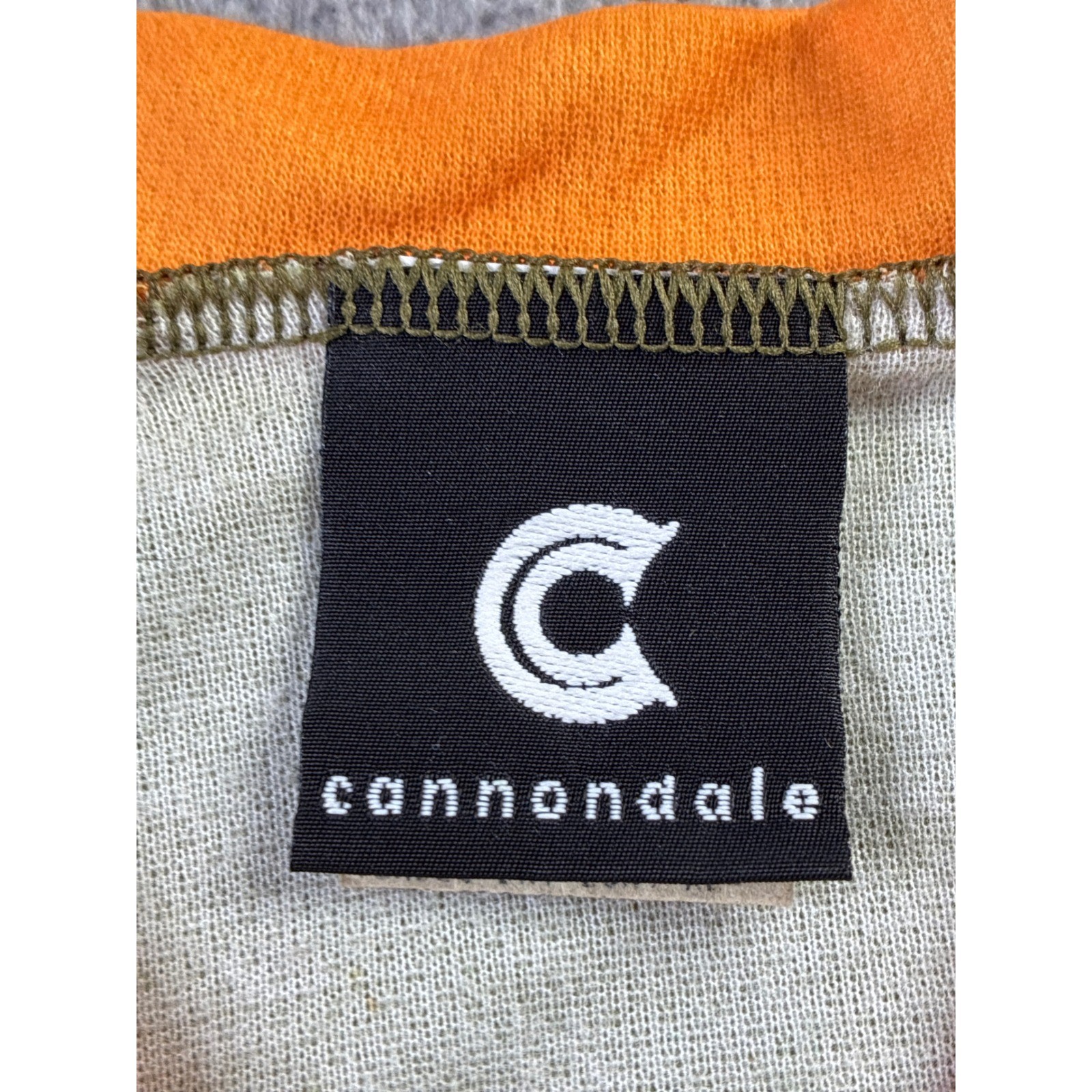 VTG 90s Cannondale Cycling Jersey MTB Mens XL Power Bar Dirt Camp Made In USA