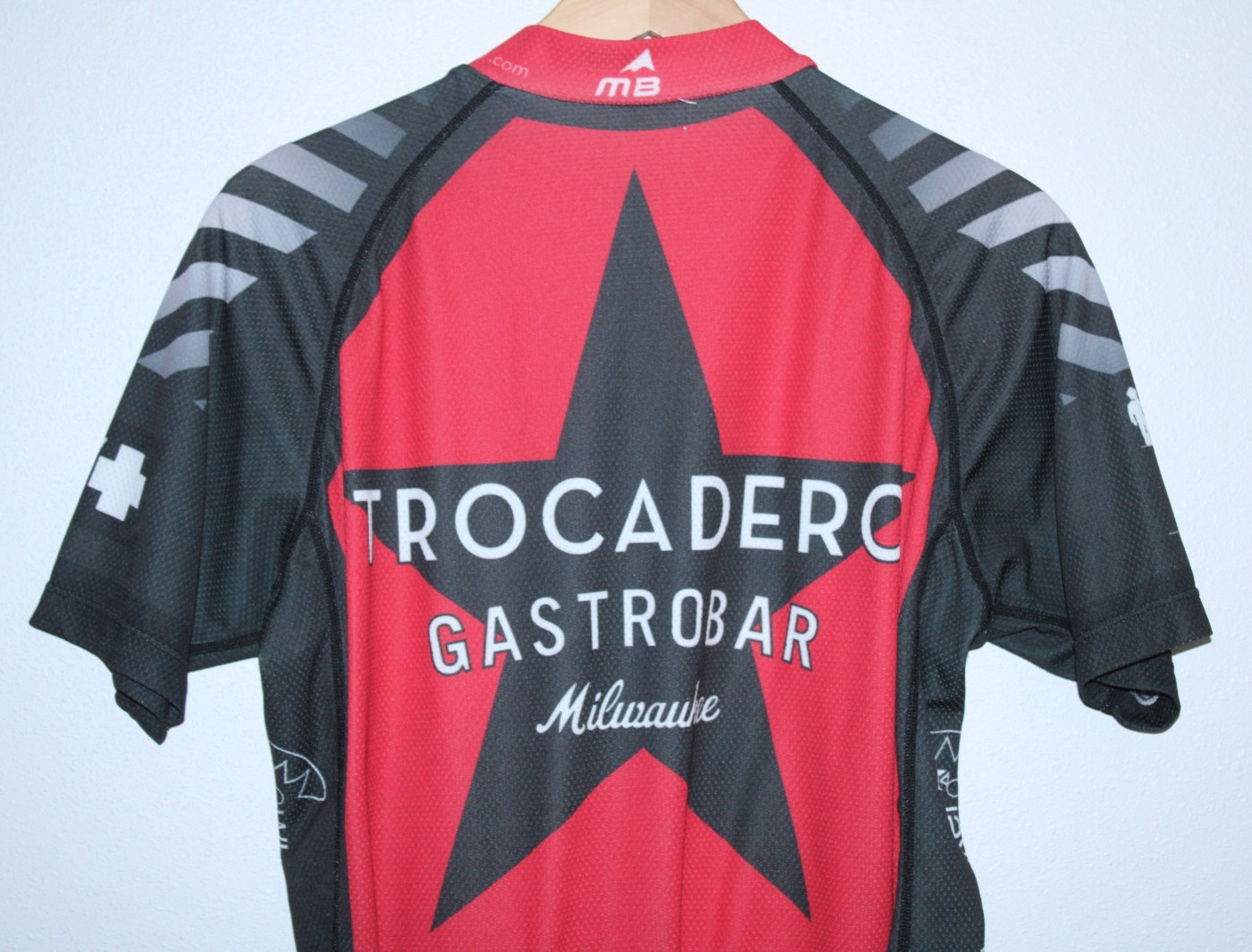 Mt Borah Pro Men’s Cycling Jersey X-Large Rear Pockets 44″ Chest 24/28″ T2B Race