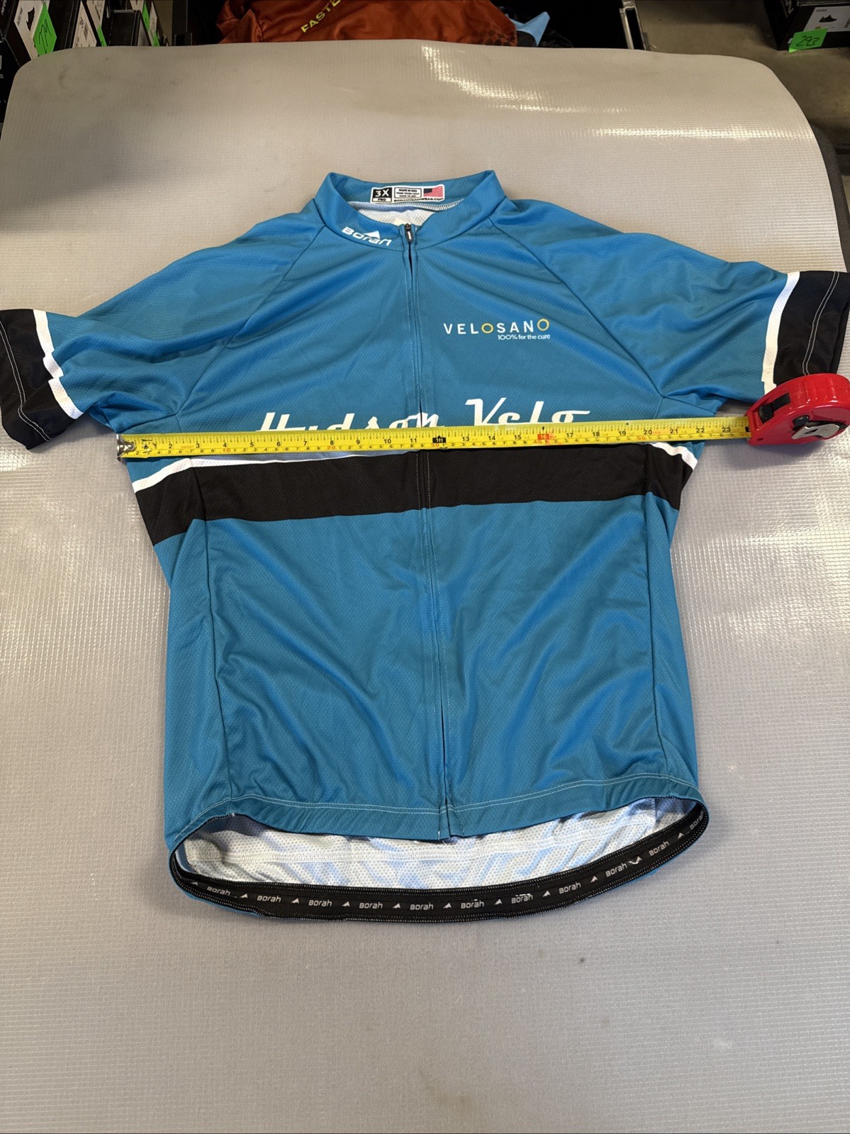 Borah Teamwear Men’s Pro Cycling Jersey 3XL XXXL (9433-E)