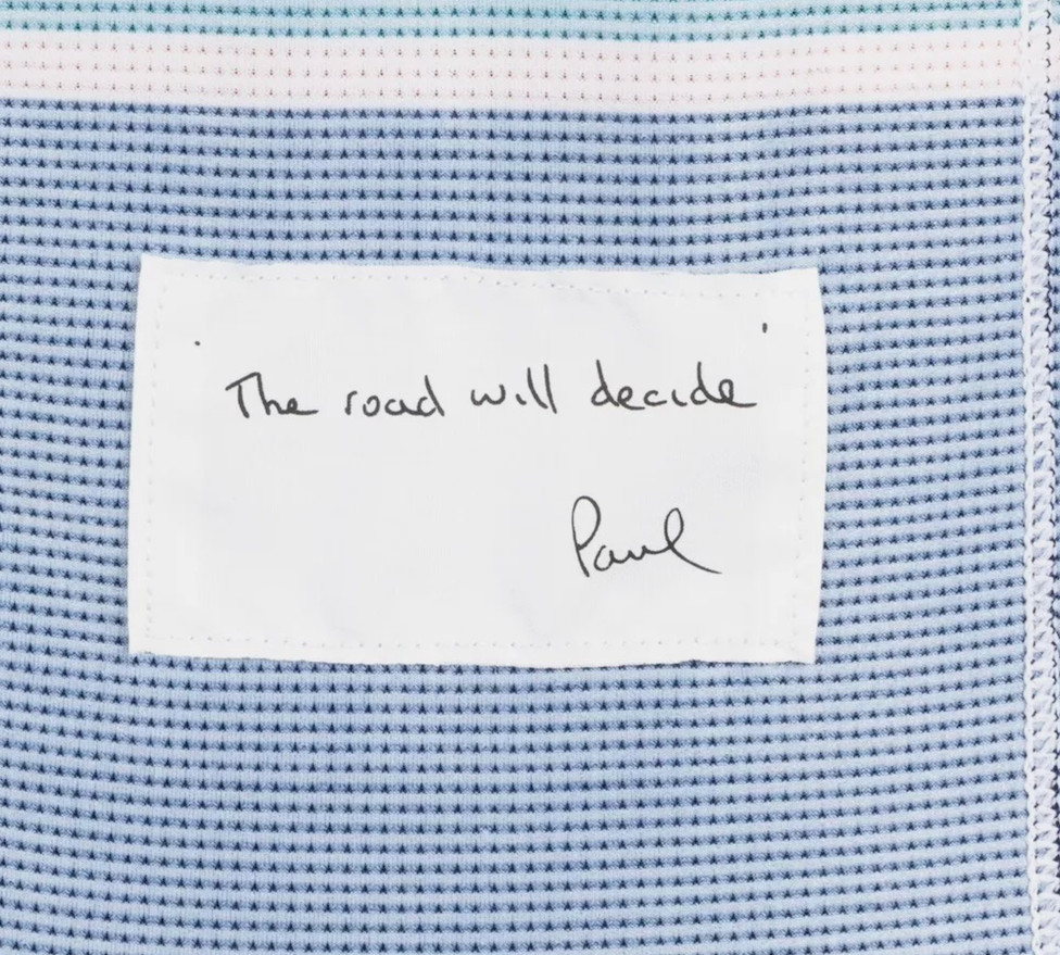 Paul Smith Men Cycling Jersey Race Fit With ‘Bold Stripe’ sz S Italy New $200
