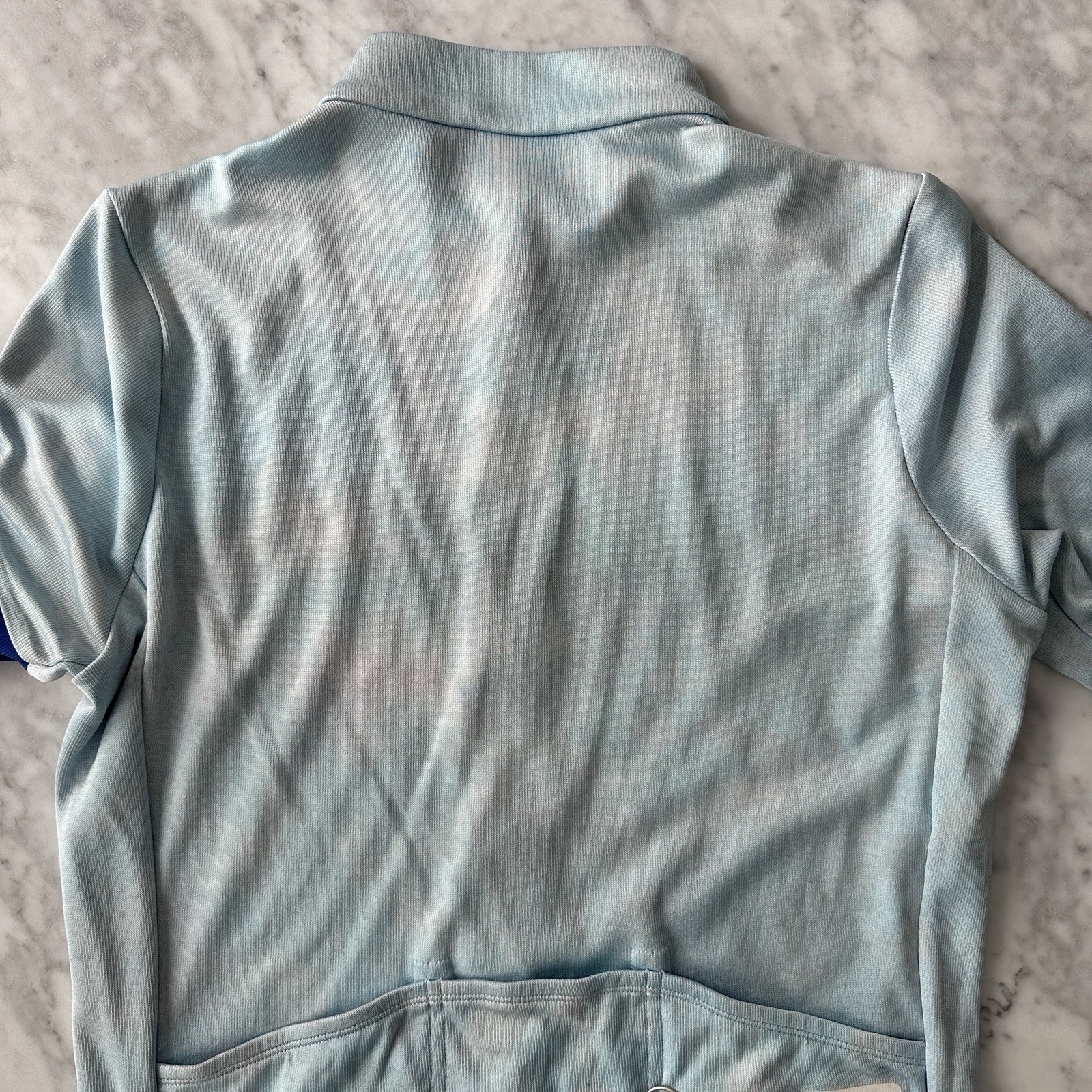 Rapha Classic Jersey II Mens Small Tie Dye Full Zip Cycling Wool Blend White