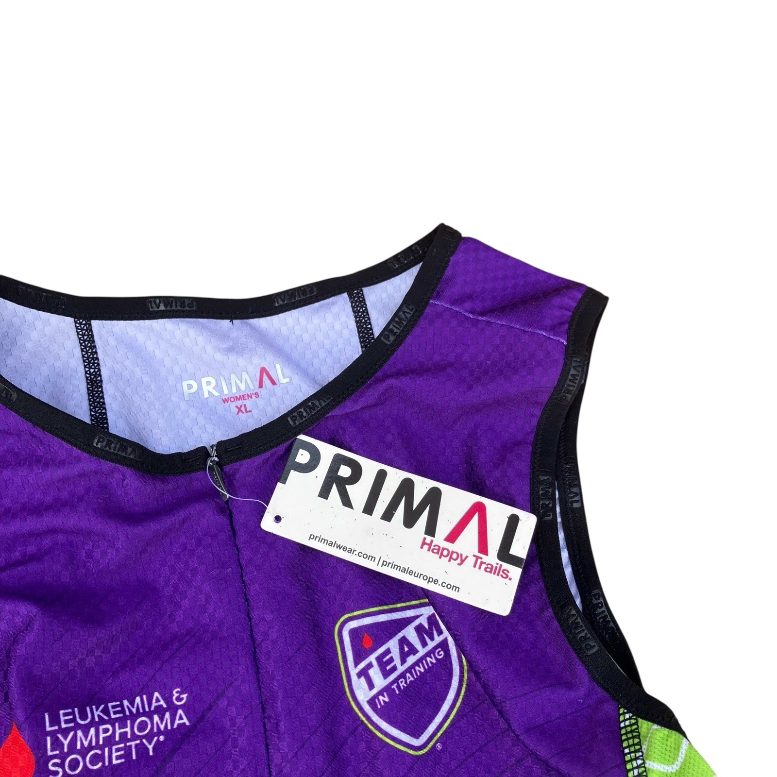 Primal Wear Fit Kit Jersey Women’s XL Sport Cut Raglan Cycling Shirt Biking