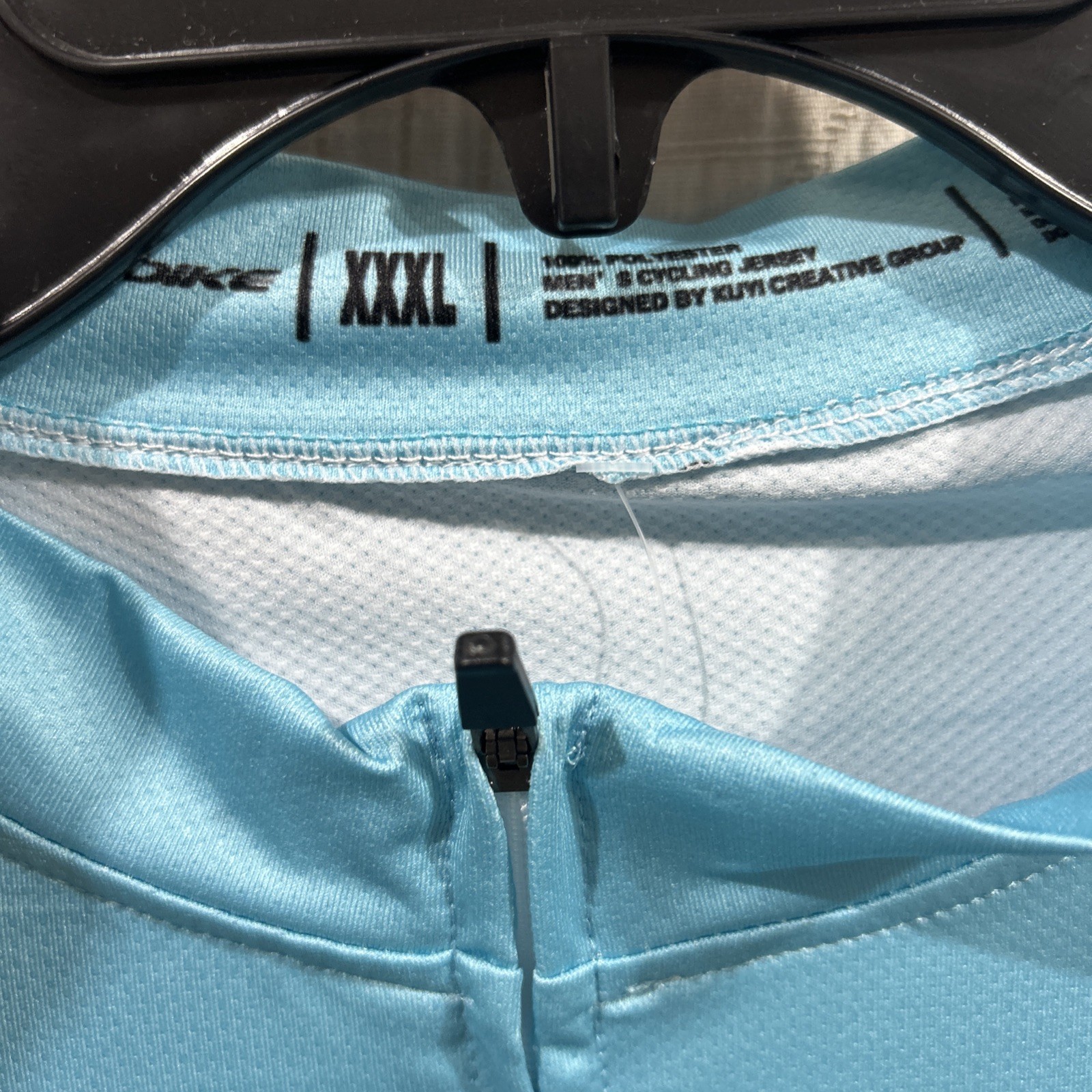 OUDIKE Men’s Full Zip 3 Pocket back Cycling Shirt