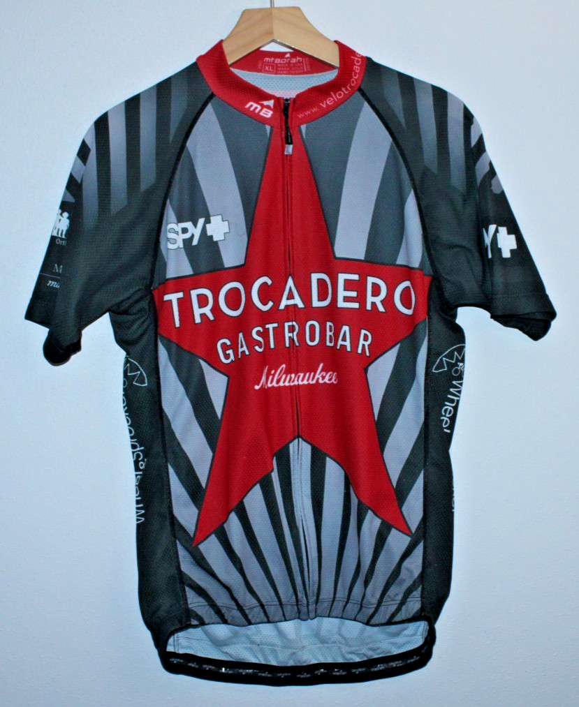 Mt Borah Pro Men’s Cycling Jersey X-Large Rear Pockets 44″ Chest 24/28″ T2B Race