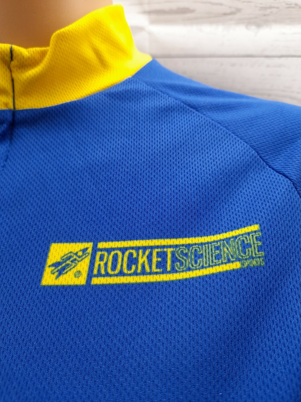 Rocket Science Sports Bike Cycling Jersey Playtri Shirt Womans Sz S Race Team