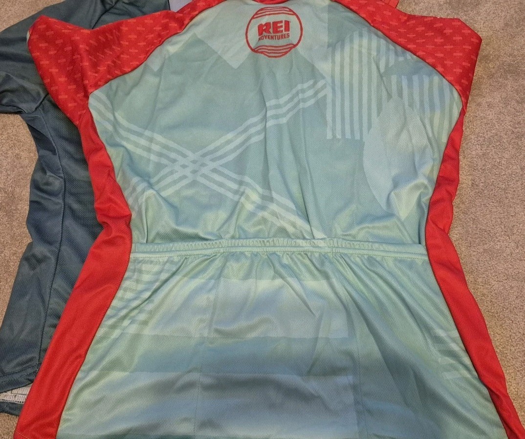Voler Cycling Jersey Womens L/M Green REI Adventures Mountain Bike Shirt Top (2)