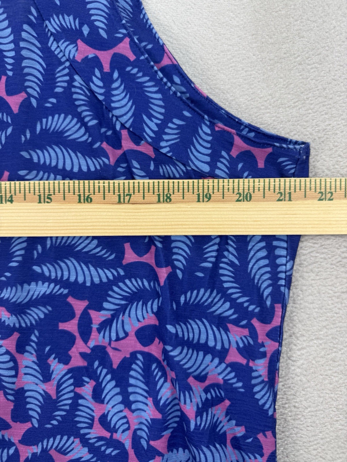 Terry Bicycles Tourista Cycling Jersey Tank Floral Blue Pink Women’s 1X