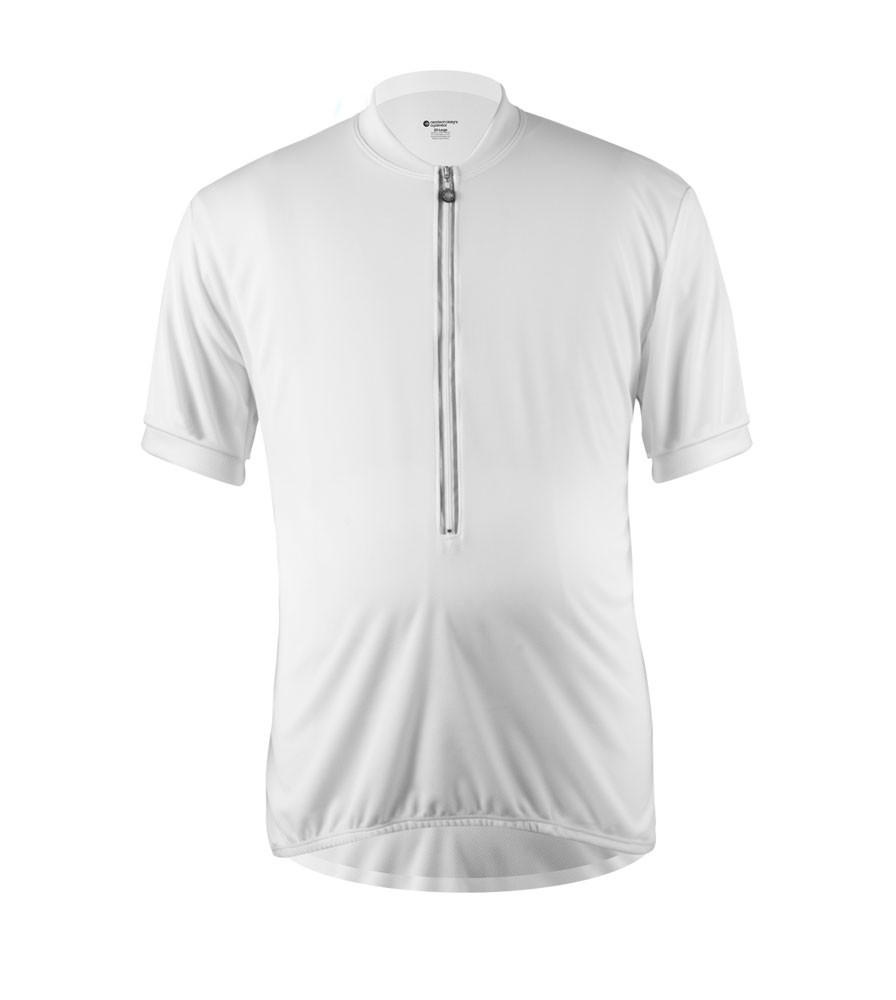 Big Size Solid Color Cycling Jersey | Short Sleeve | Lightweight | Made in USA