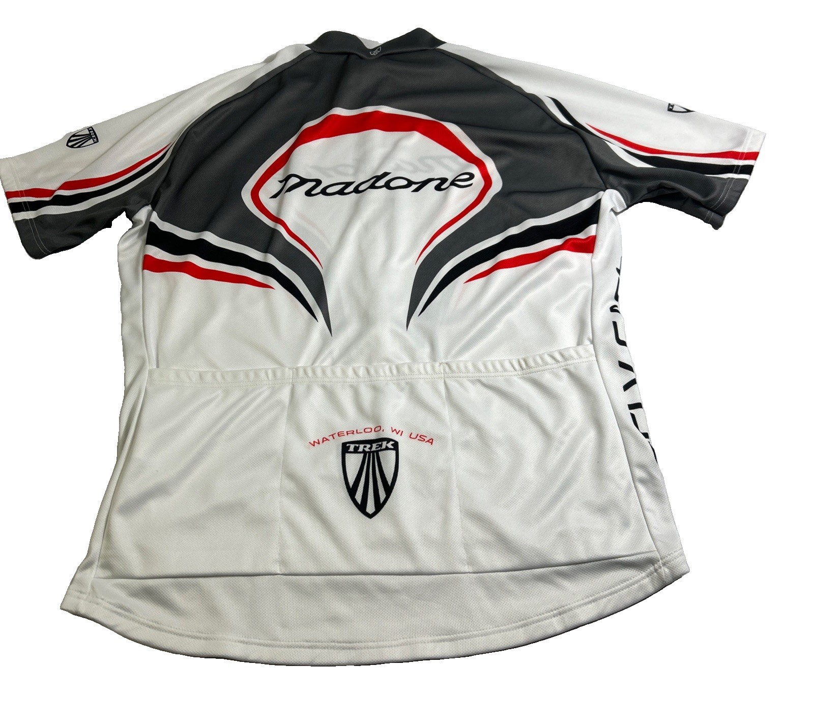 Trek Madone Cycling Jersey Adult XXL Short Sleeve Half Zip Back Pockets Top