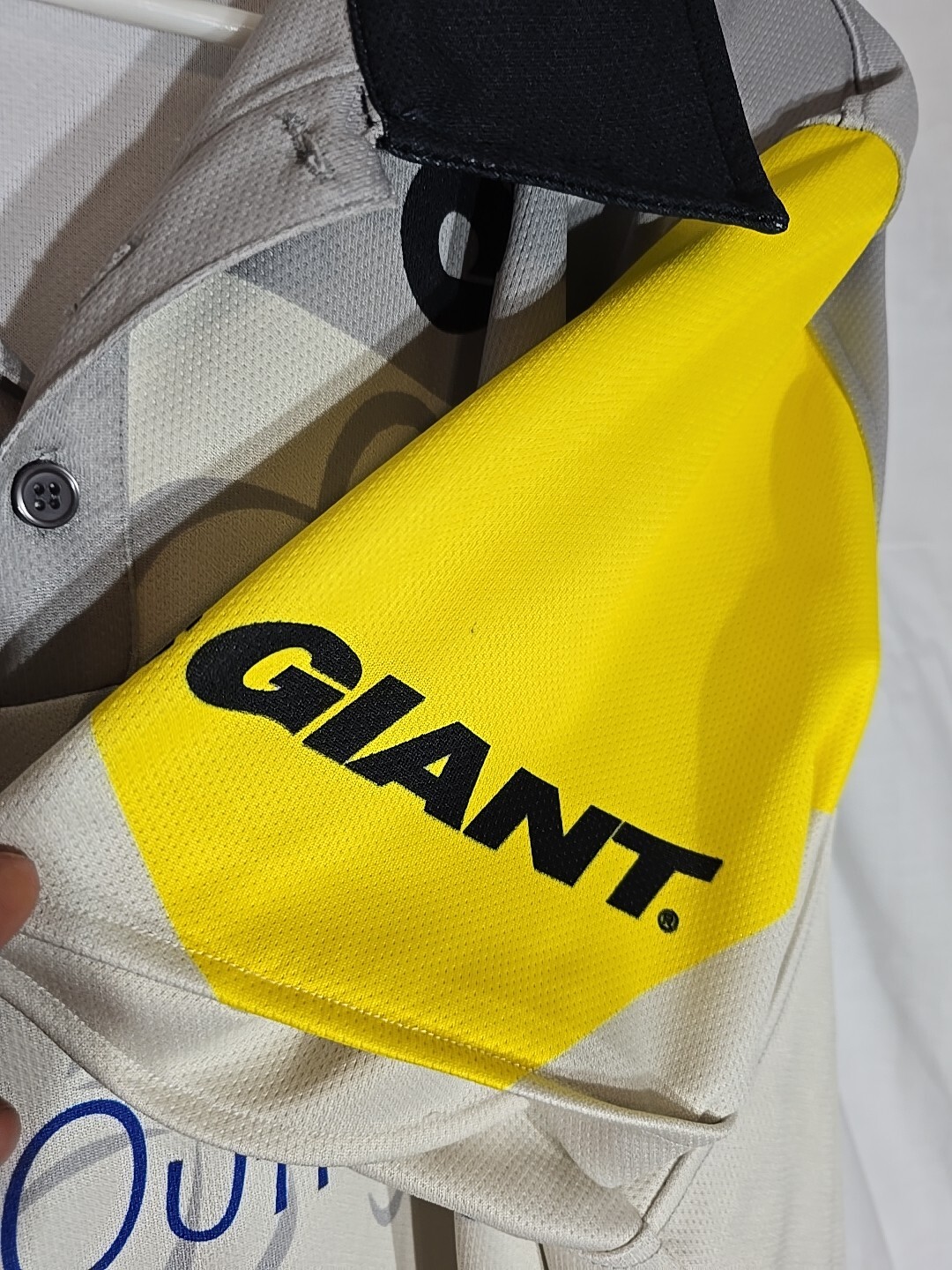 Team Giant/Michelin Cycling Logo Shirt Short Sleeve Polo Size 4X
