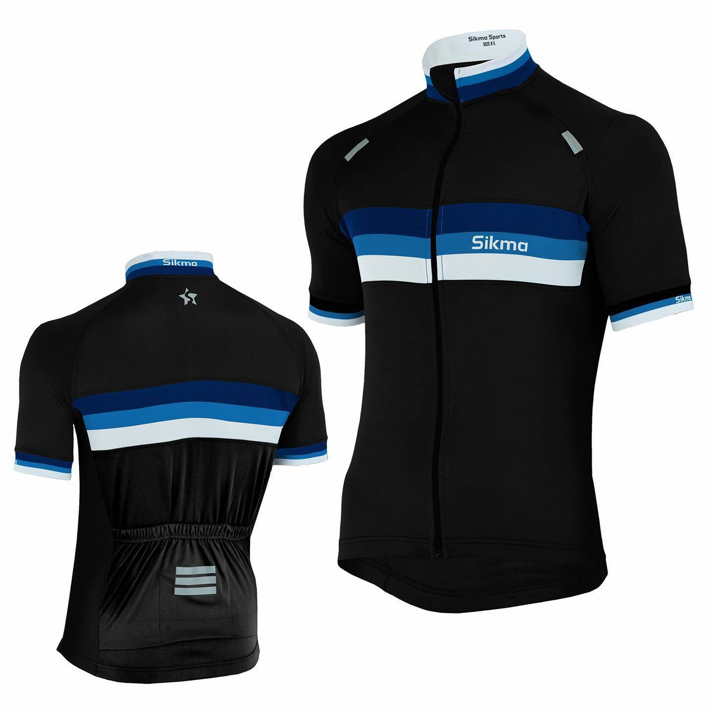Mens Cycling Jersey Summer Short Sleeve Bicycle Breathable Racing Top S-XXL