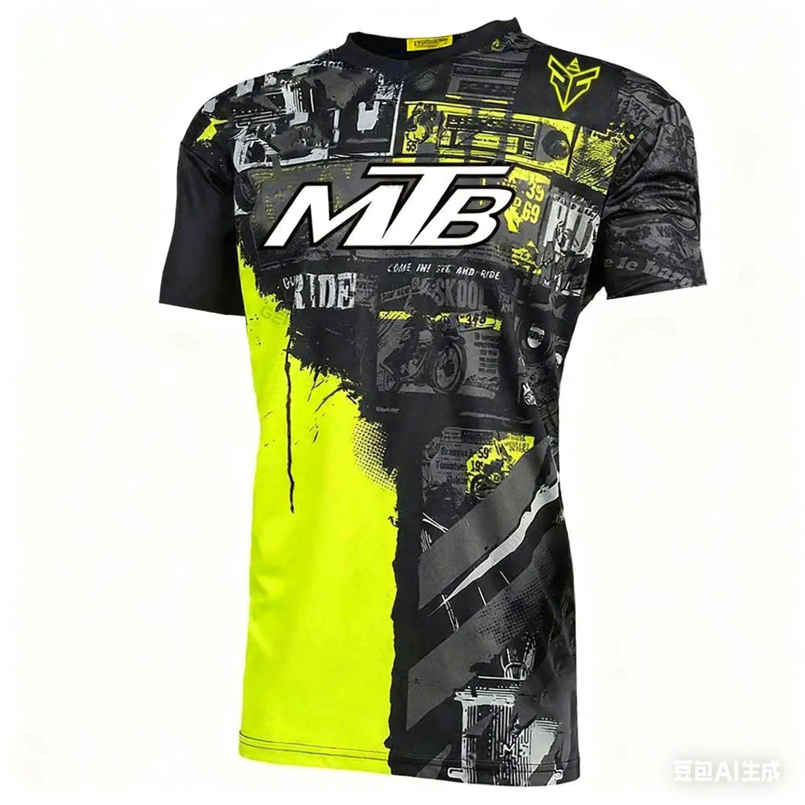 Mountain Bike Jersey MTB Off-Road Short Sleeve Cycling Shirt Parent-Child Set