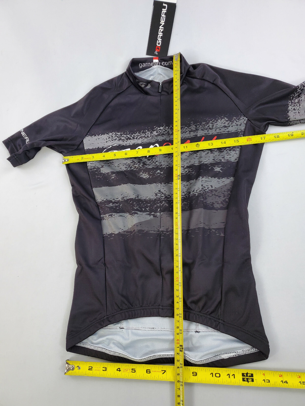 LOUIS GARNEAU men biking Tour 2 jersey FE42119 black 40UFA sz XXS $55