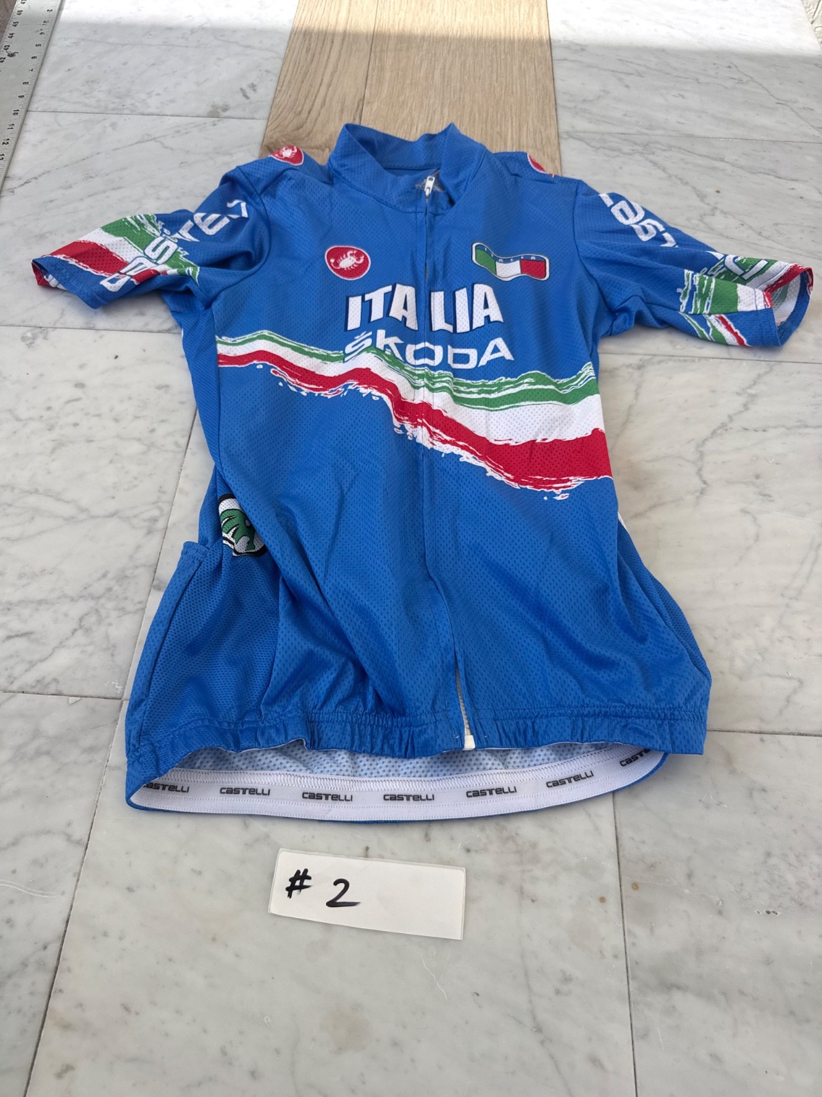 CASTELLI MEN’S CYCLING BIKING JERSEY SZ M #2