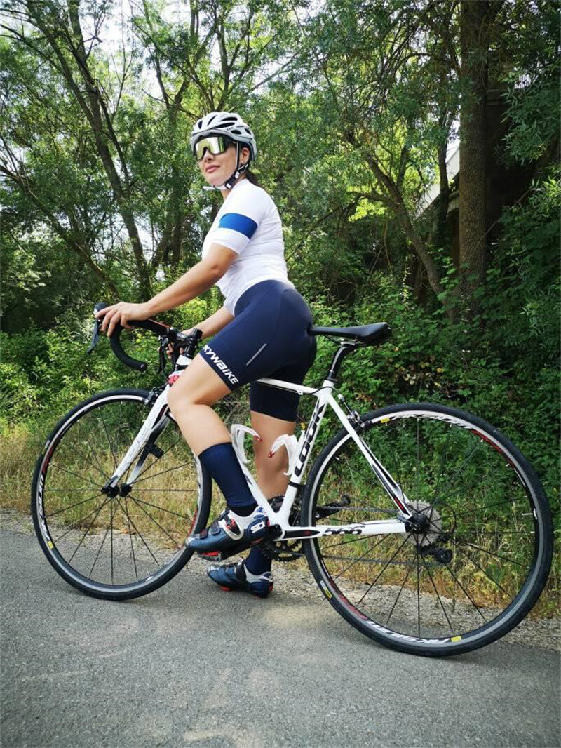 YKYWBIKE Womens Sportwear Cycling Short Sleeve Jersey Bike Bicycle Clothing Top