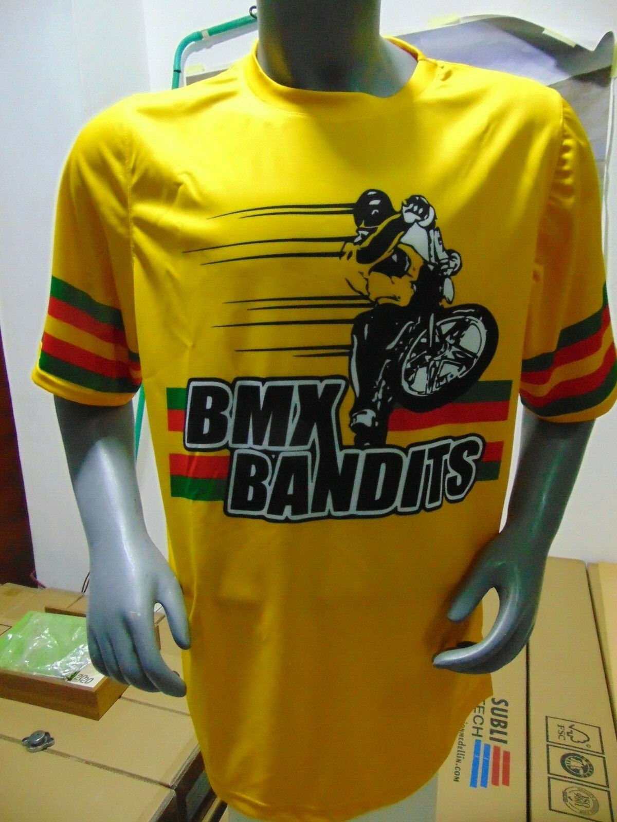 BMX BANDITS OLD SCHOOL BIKE JERSEY CLASSIC BMX JERSEY FREESTYLE SHIRT BMX XL