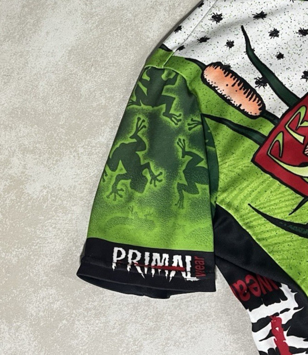 Primal Wear Bar Hopper Frog Cycling Jersey Size SEE DESCRIPTION 1349