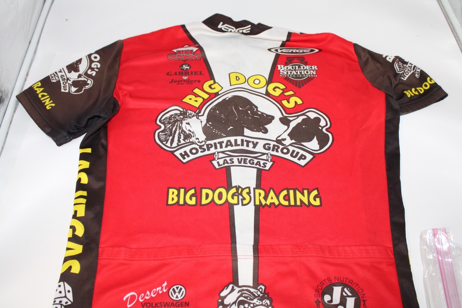 Big Dog’s Racing Womans Cycling Jersey, Las Vegas, NV, Hospitality Group
