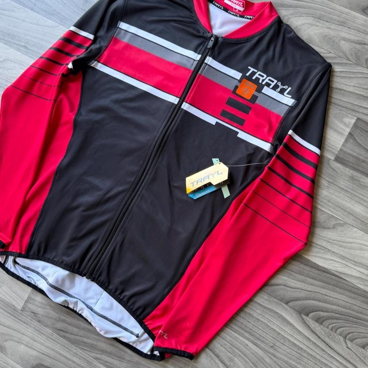 TRAYL Long Sleeve Cycling Jersey Men’s Size Medium
