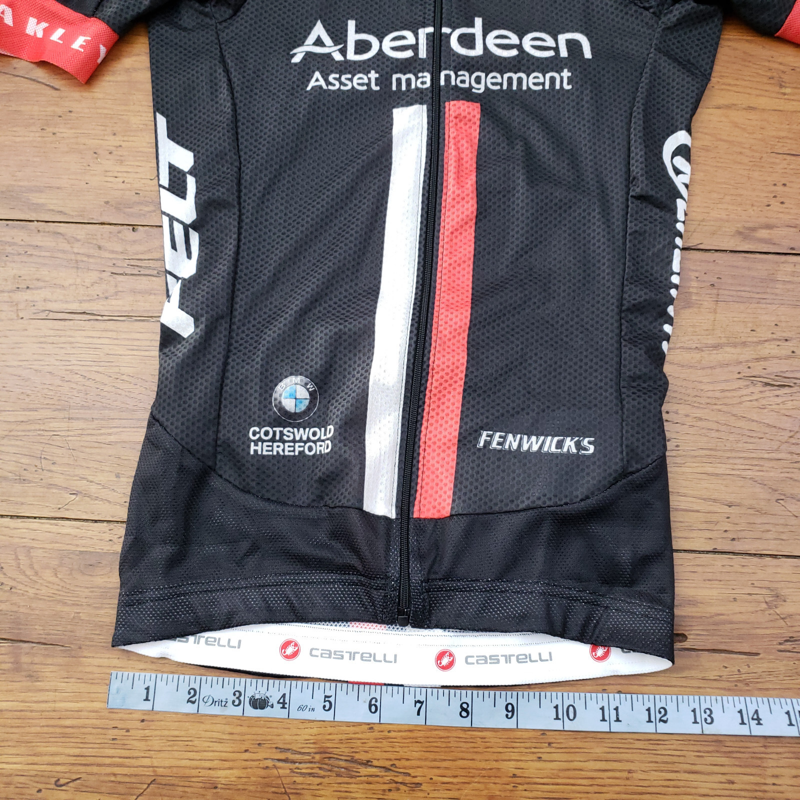 Castelli Mens XXS Cycling Jersey Aero Race 5.1 SS Road Bike Team NFTO 2XS