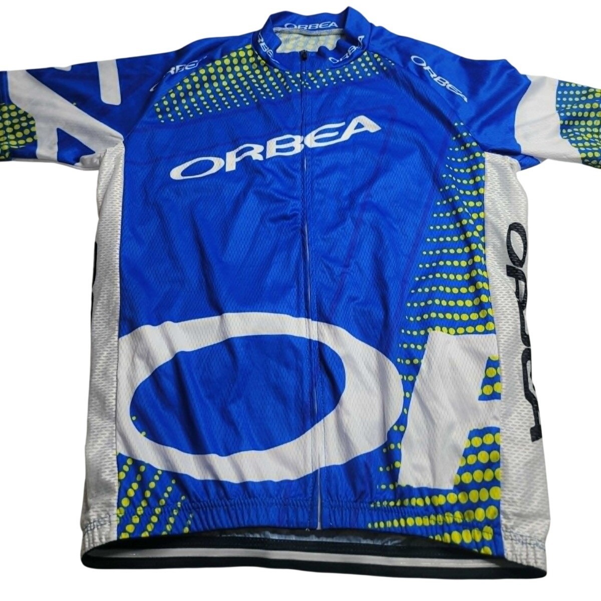 Orbea Cycling Jersey Short Sleeve Zip Men’s XXL Blue