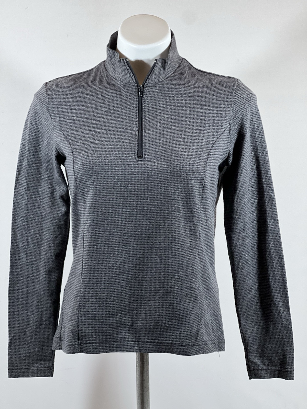 REI Cycling Jersey Womens Medium Gray Long Sleeve Gorpcore Athleisure Bike