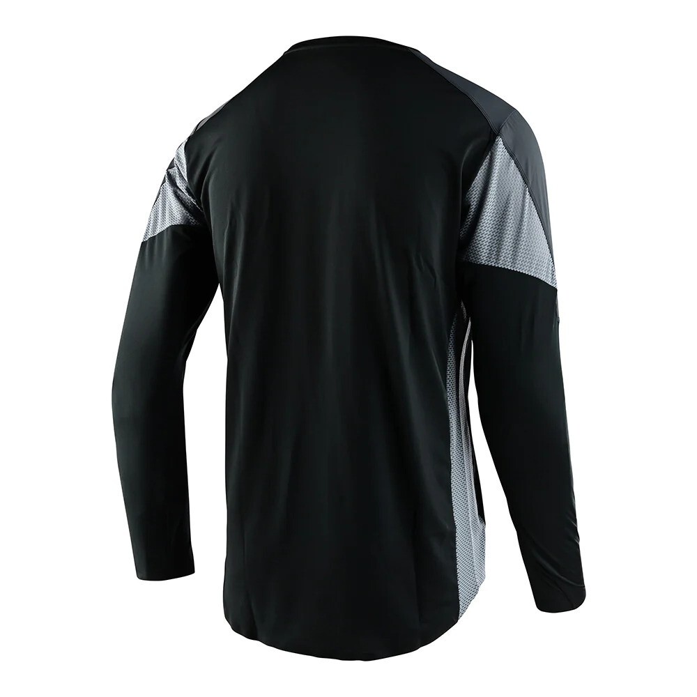 Troy Lee Designs Drift LS Jersey Solid Dark Charcoal BMX/Downhill/MTB/Bicycle