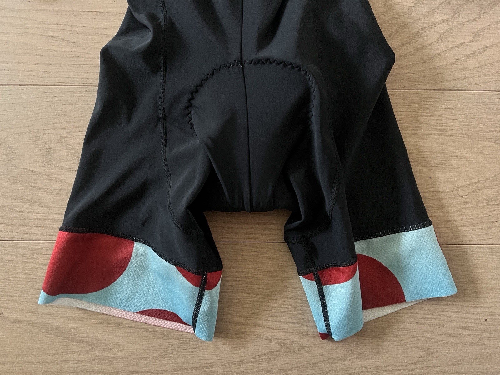 Ornot Orion Pro Cycling Skinsuit Race Bib RARE Blue Red Dots Men’s Small S EXC