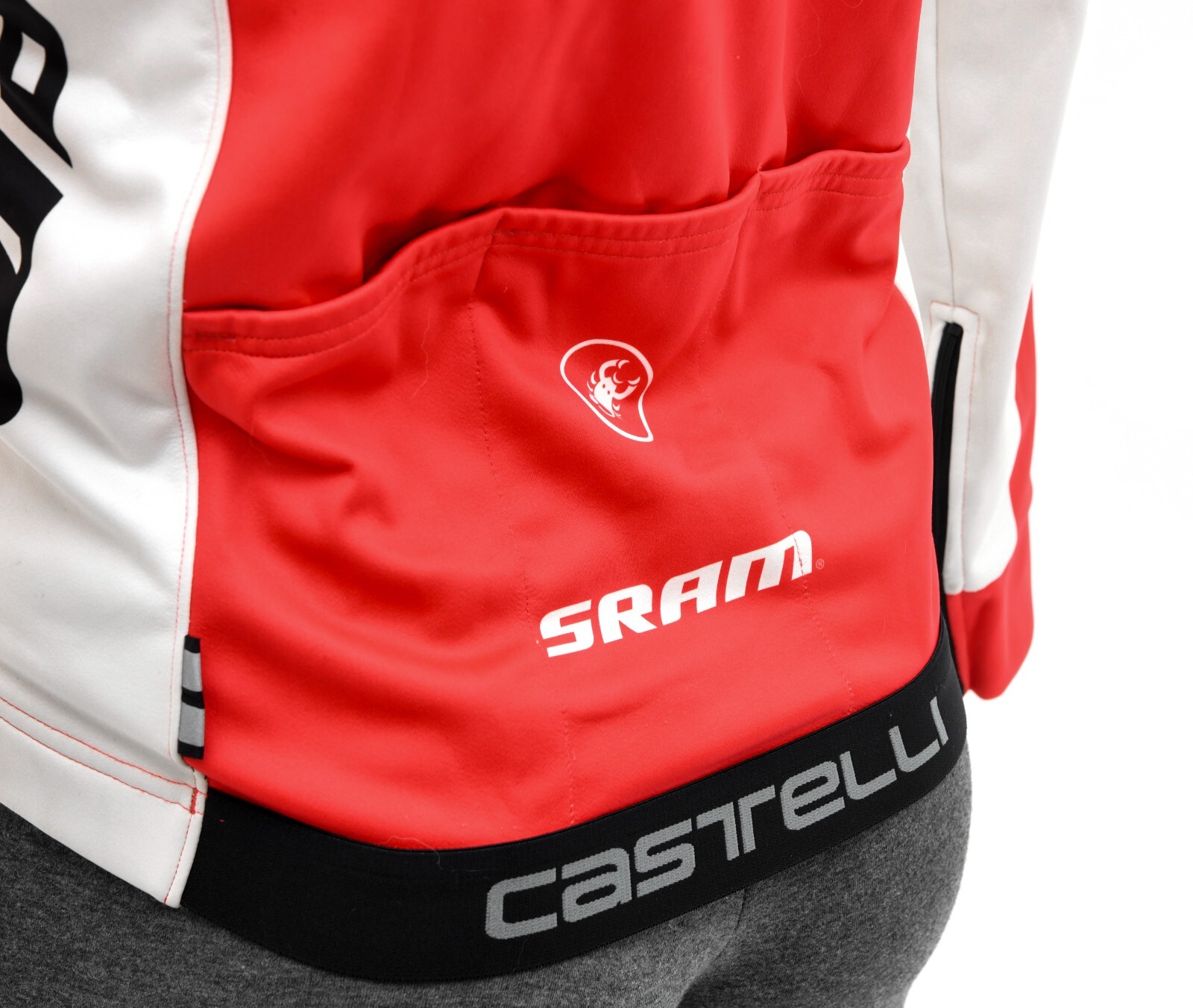 Castelli Bob’s Red Mill Cycling Espresso Thermal Wind Jacket Men XXS Road Bike