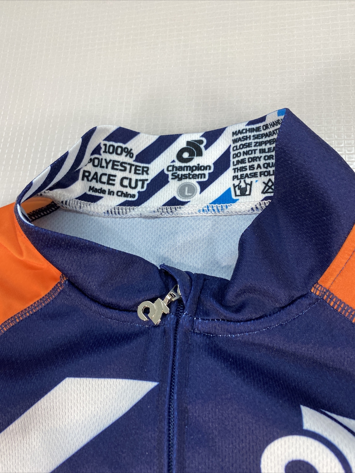 Champion System mens race cut cycling jersey Large L (8284-12)