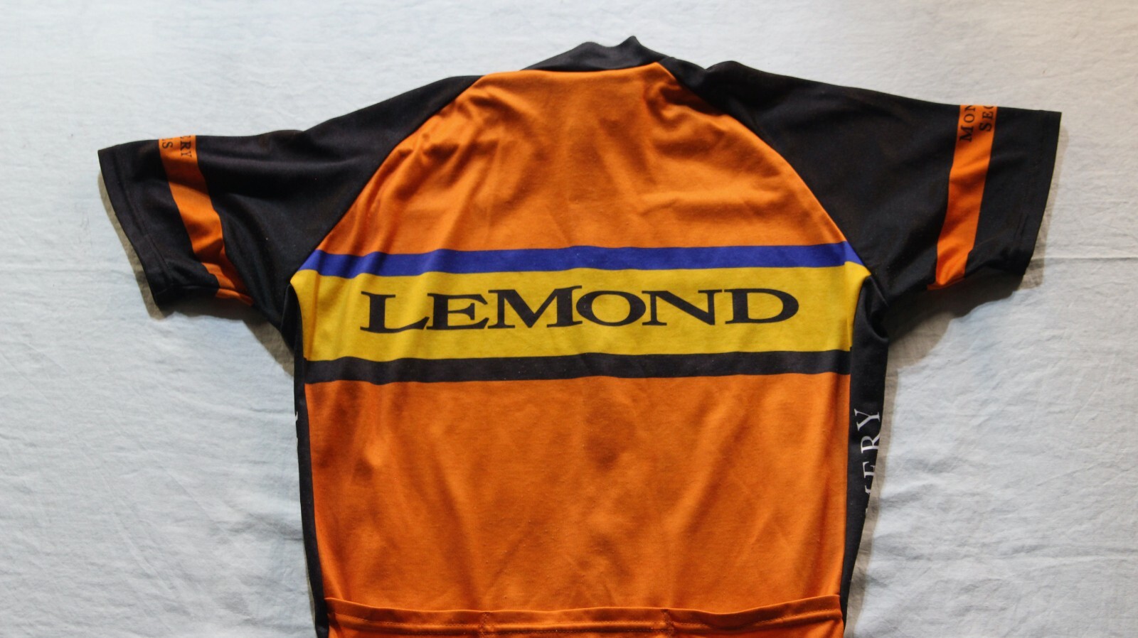 VTG Greg Lemond Cycling Team Road Bike Jersey USPS Stamp Montgomery Bell Shirt L
