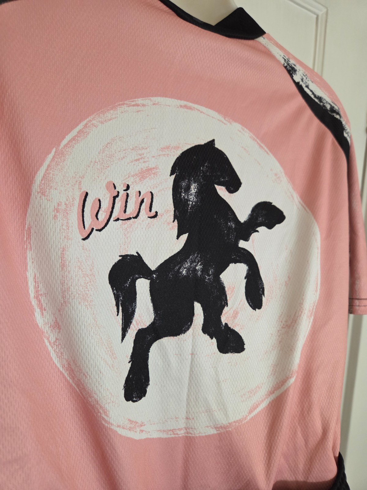 Twin Six FAT CYCLIST Club Womens JERSEY, Size M/L Pink & Black