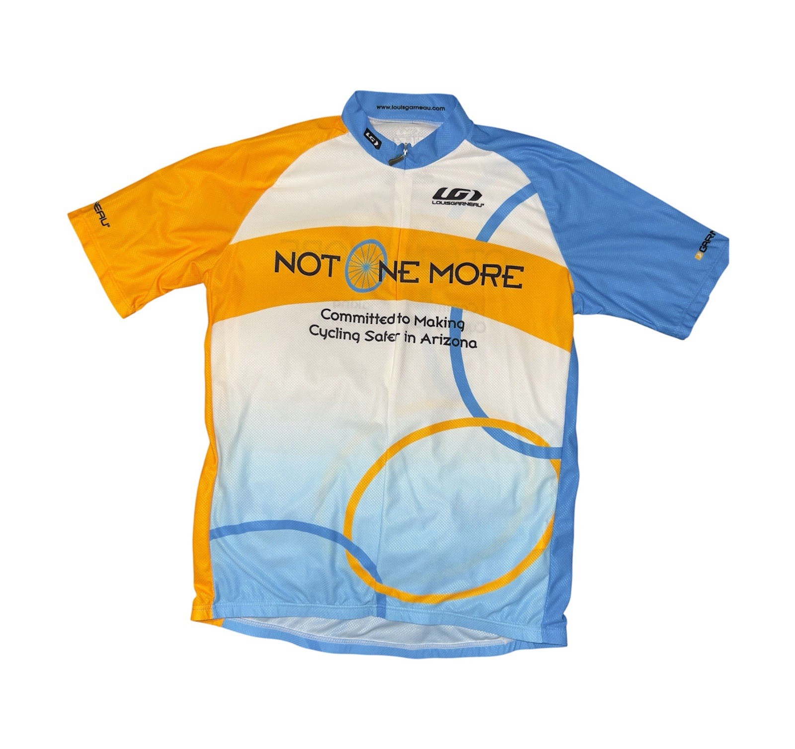 Louis Garneau Men’s Short Sleeve Bike Cycling Jersey Size Medium