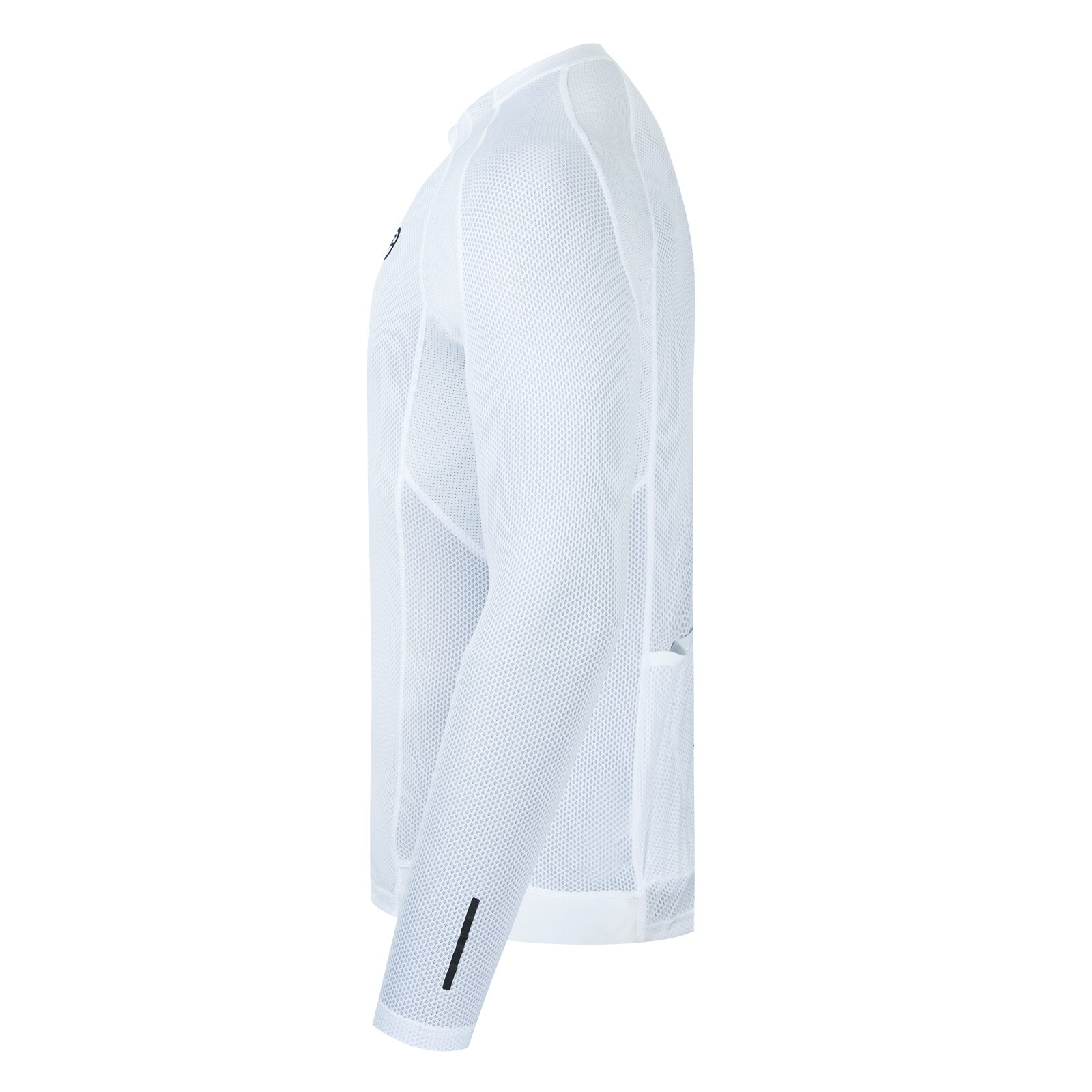 Men Casual Cycling Jersey Long Sleeve Half Zip T- Shirts Bike Breathable Tops