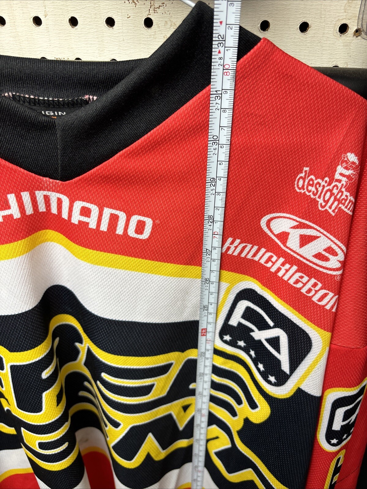 NOS (L) Free Agent Knucklebone Bicycle Factory Team Racing Jersey Bmx GT Mini SE