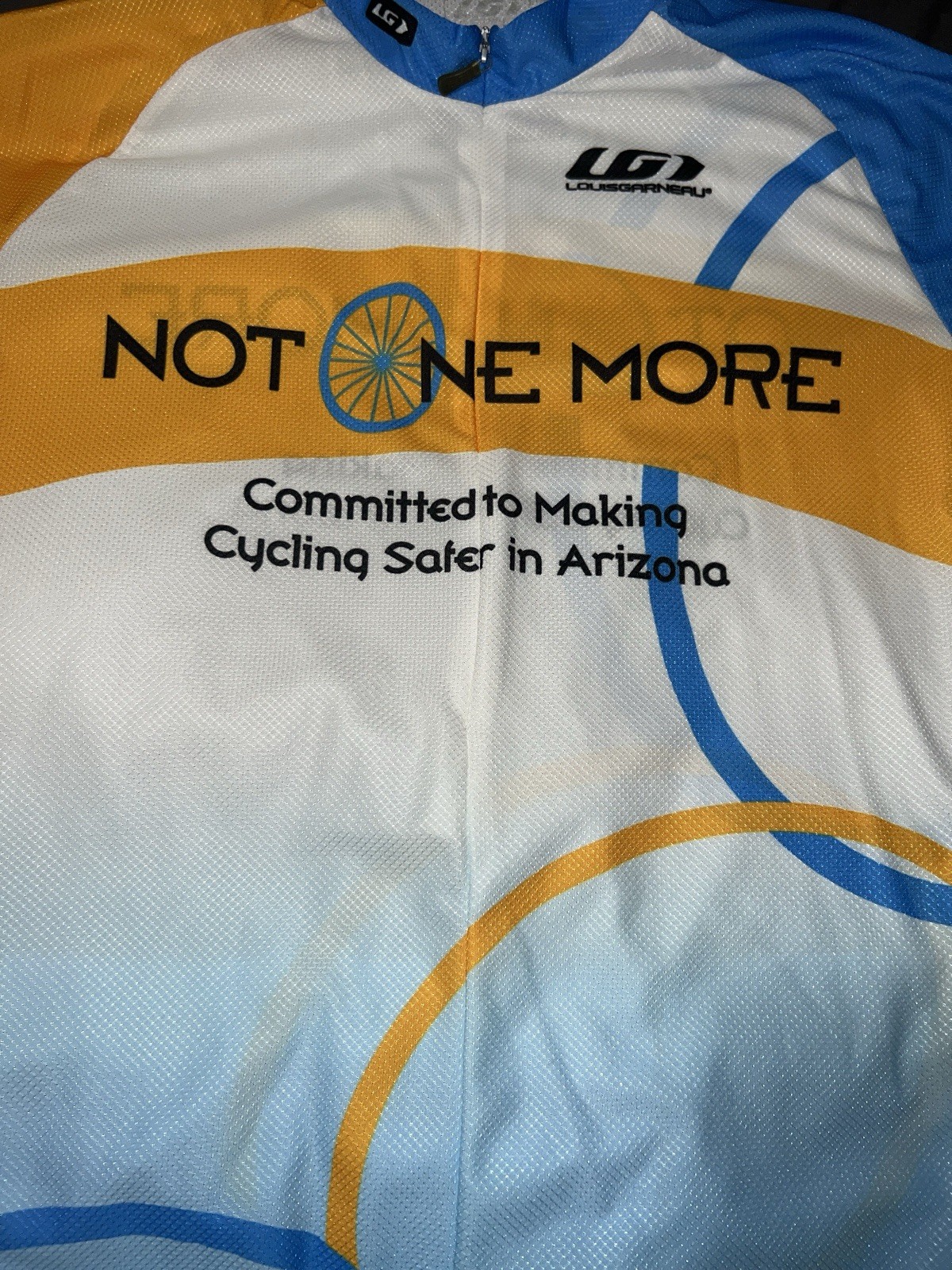 Louis Garneau Men’s Short Sleeve Bike Cycling Jersey Size Medium