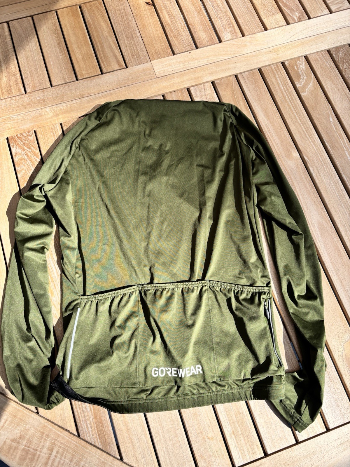 Gore wear Spinshift Long Sleeve Cycling Jersey – Men’s US Medium – Utility Green
