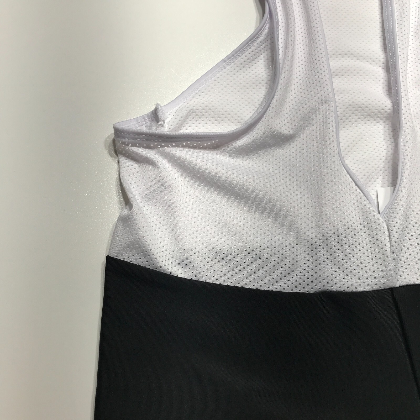 Unbranded Cycling Unitard Mens Size 2XL Racerback Padded Mesh Top Active Stretch