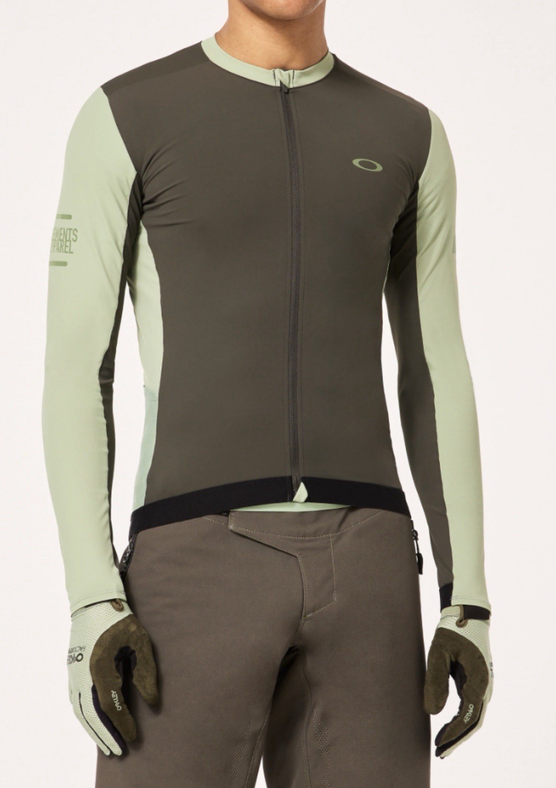 Oakley Elements Point to Point LS Jersey Hydrolix Cycling MTB Men’s Long Sleeve