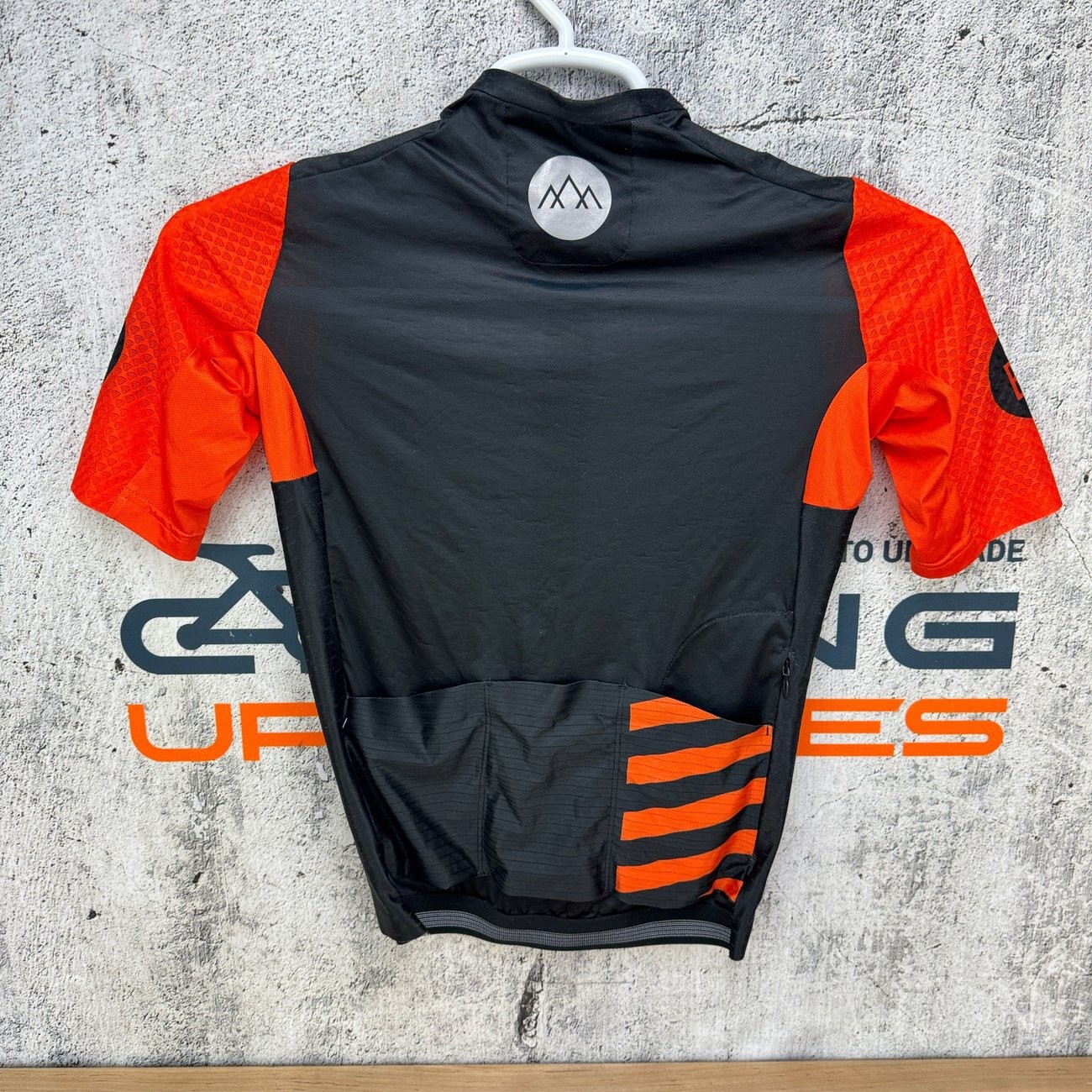 Band Of Climbers Summit Short Sleeve Small Black/Orange Cycling Jersey