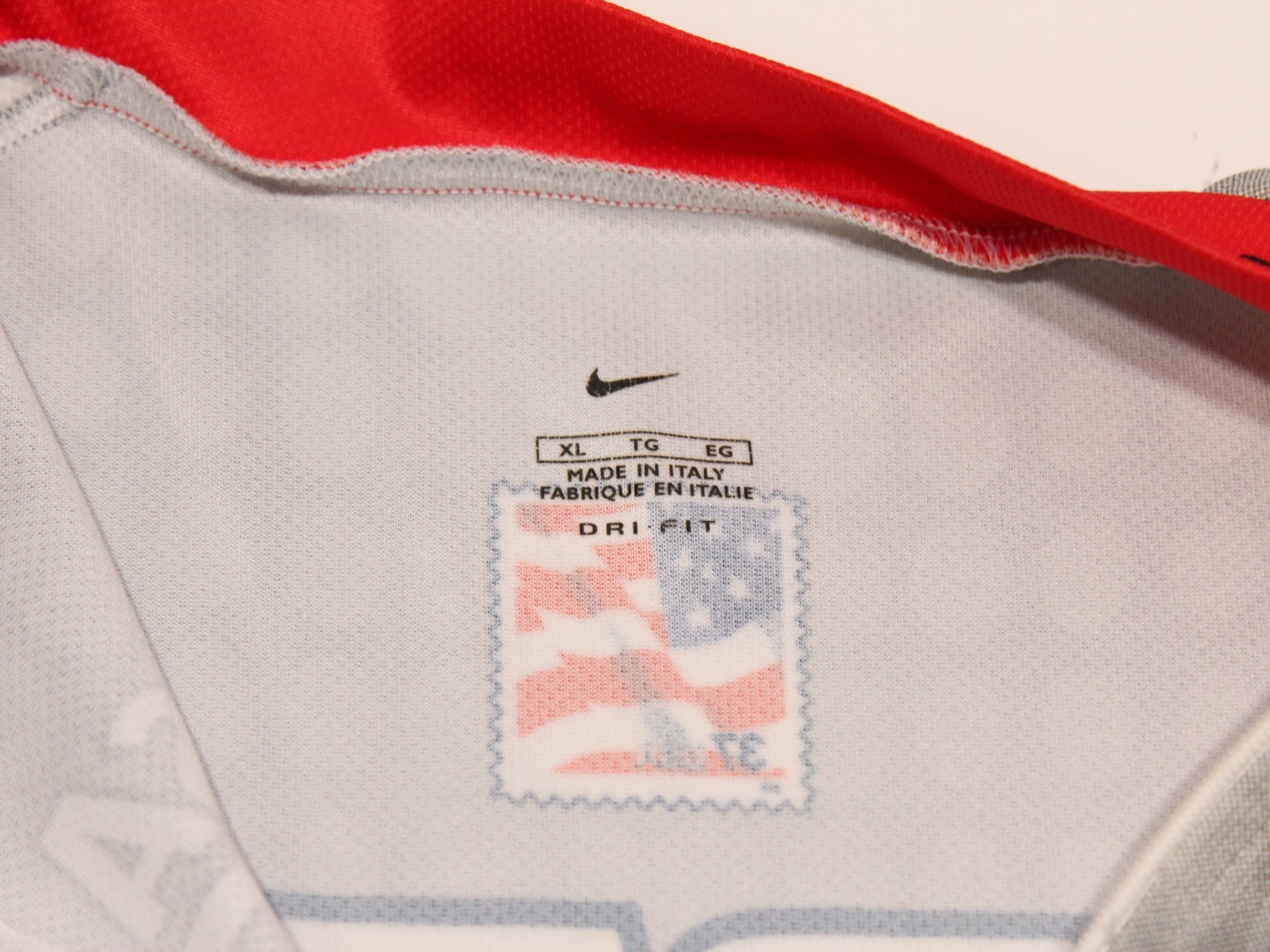 Nike Trek USPS Cycling Jersey Mens XL Bicycle Shirt 1/4 Zip Made in Italy