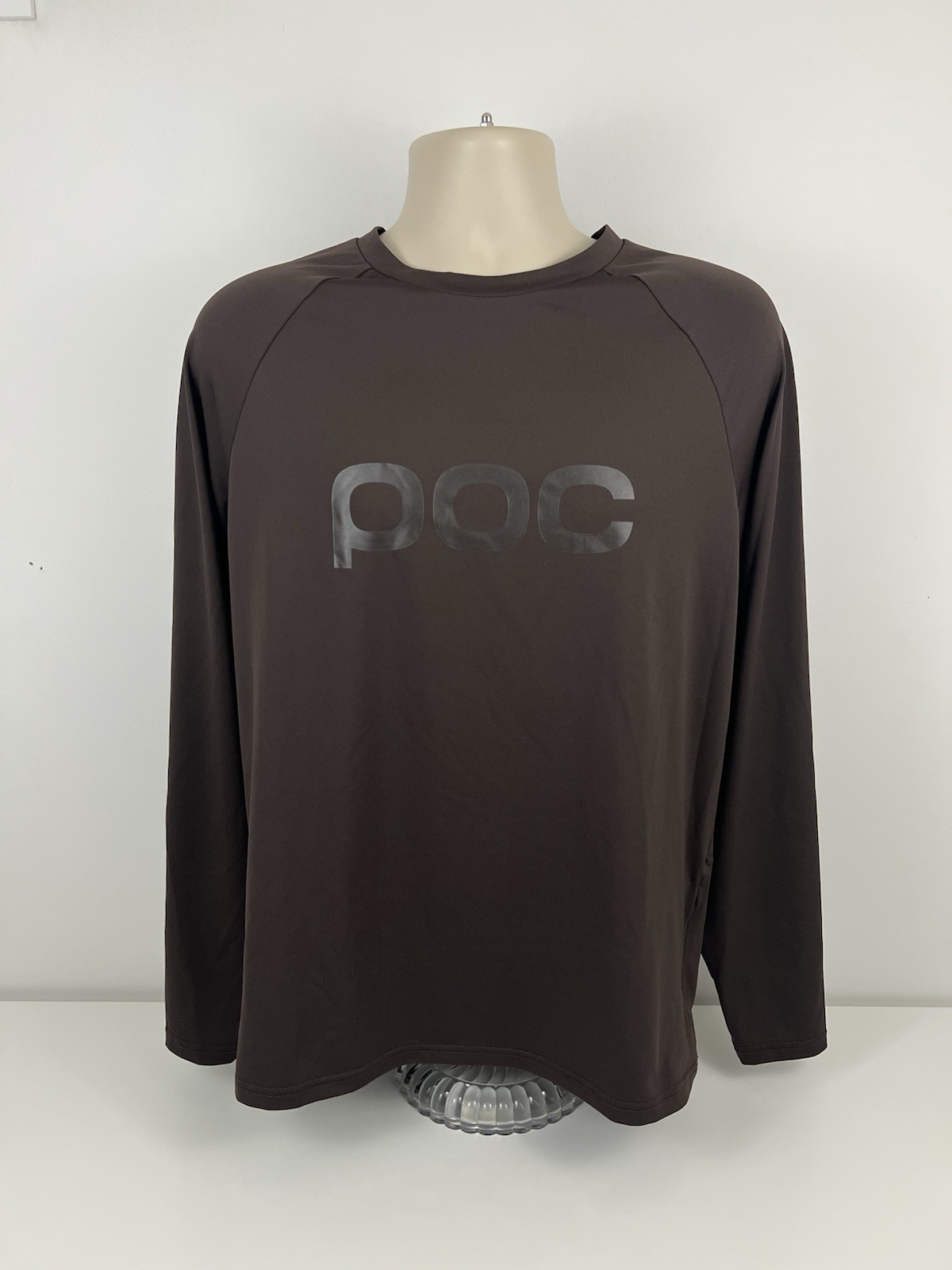 POC Reform Enduro Quick Dry Jersey Mens Size L Large Axinite Brown MTB Cycling