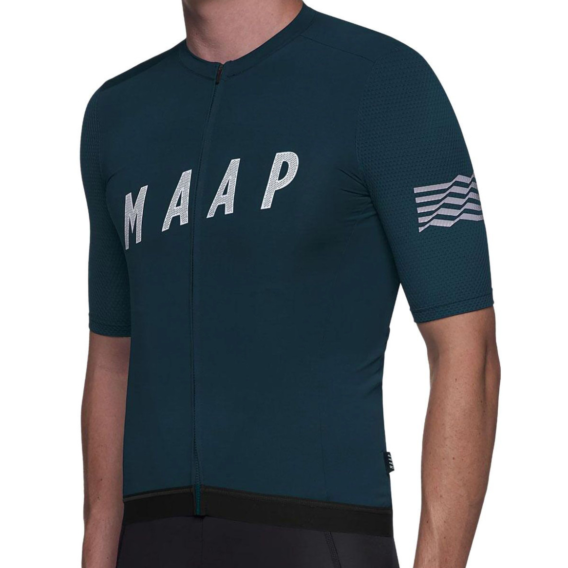 MAAP Encore Pro Base Short-Sleeve Cycling Jersey-Men S-Slate Blue-Made in Italy