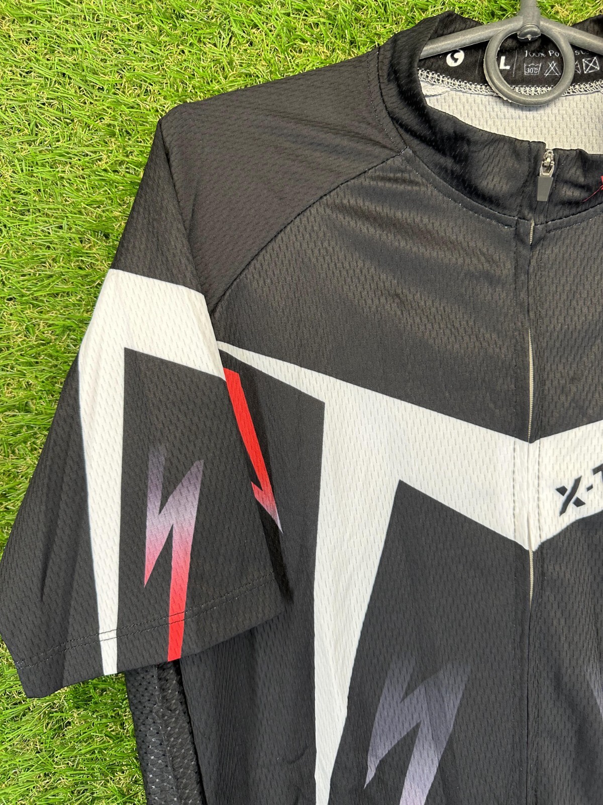 RARE CYCLING SHORT SLEEVE SHIRT JERSEY TRIKOT X-TIGER ORIGINAL SIZE XL XLARGE
