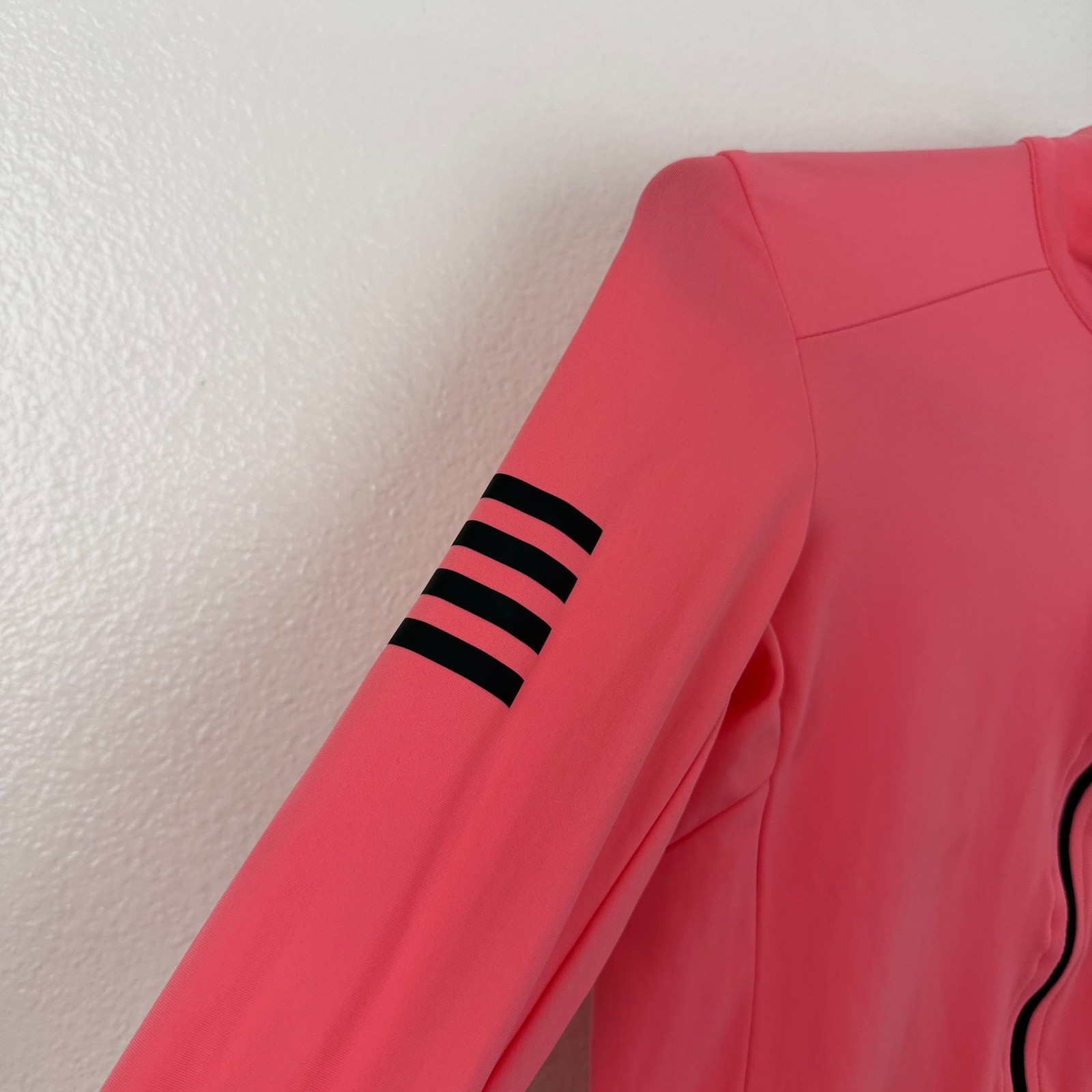 Siroko Jersey Womens XS Pink Cycling Long Sleeve Full Zip Bike Top