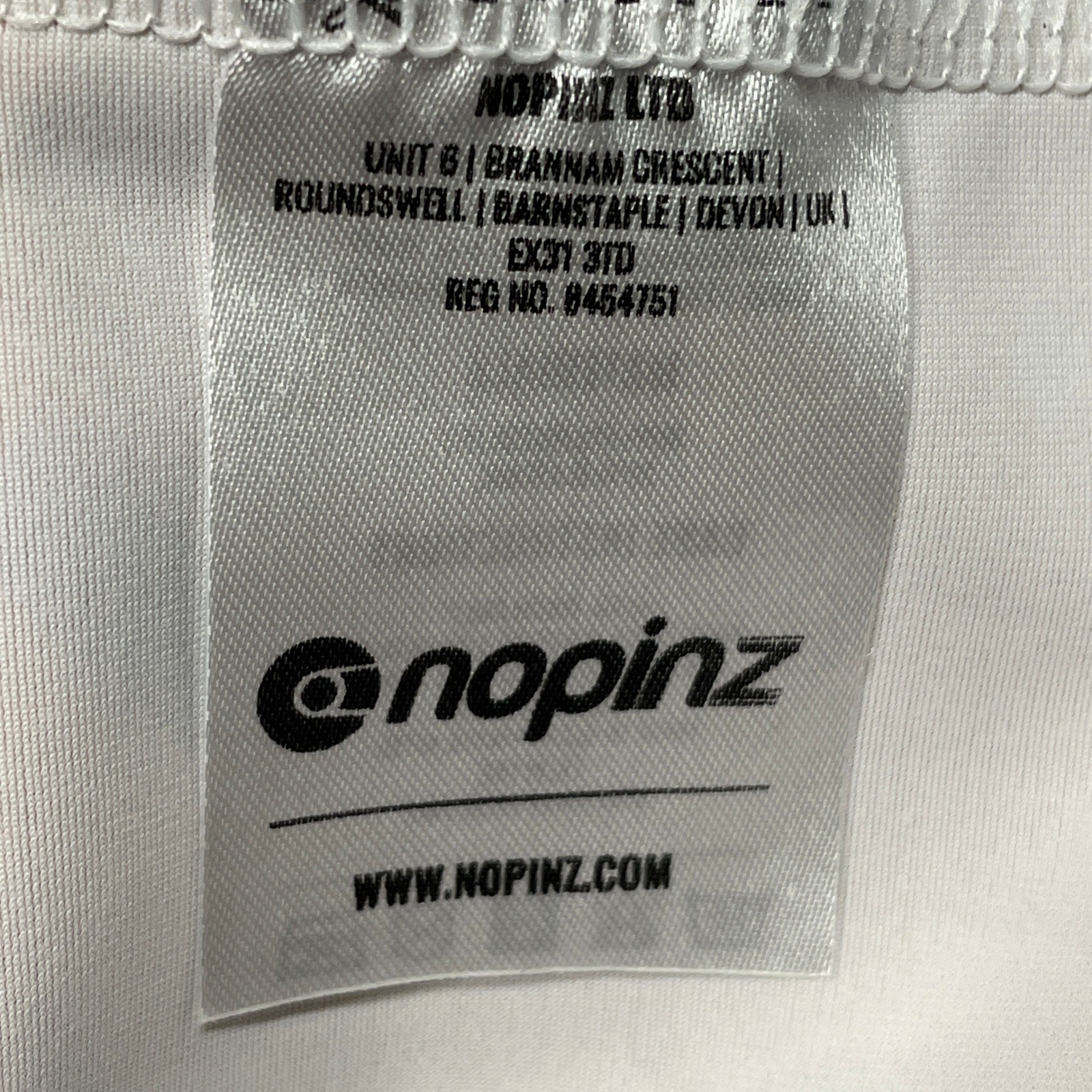 Nopinz Cycling Jersey Mens XL Orange Maroon Geometric Short Sleeve Full Zip Aero